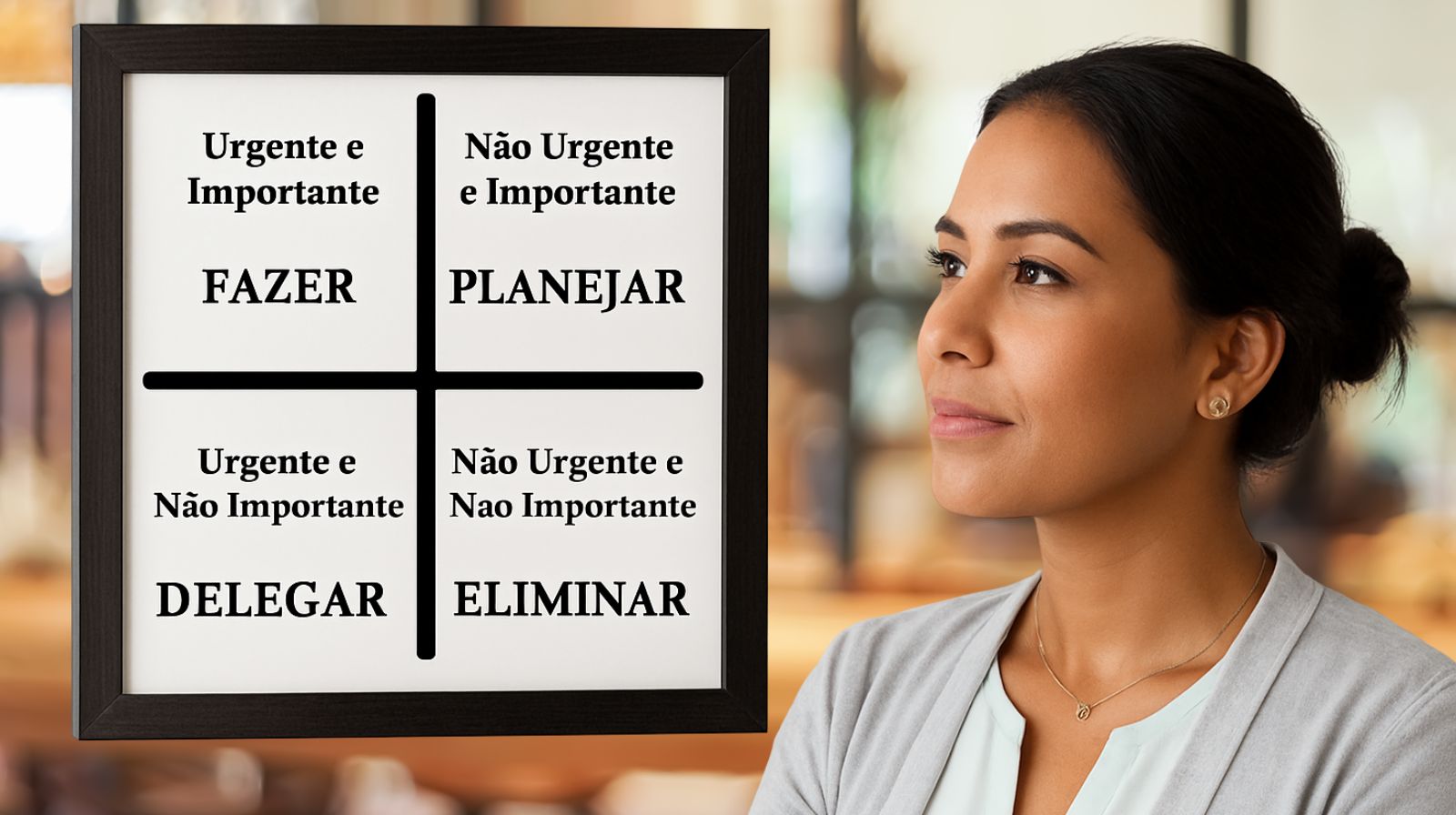 A Matriz de Eisenhower: Priorizando Tarefas Urgentes e Importantes com Clareza Absoluta