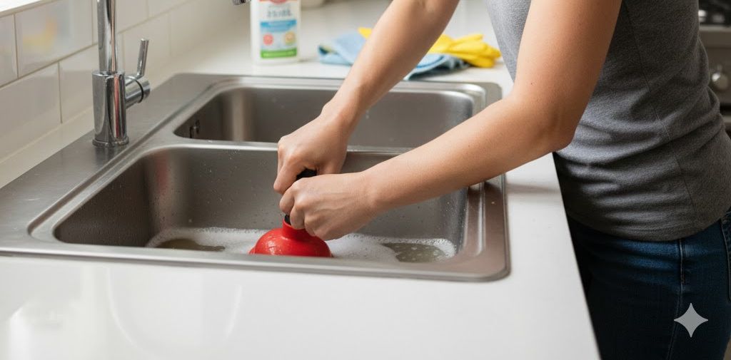 Como Desentupir uma Pia ou Ralo: Soluções Caseiras Rápidas e Eficazes
