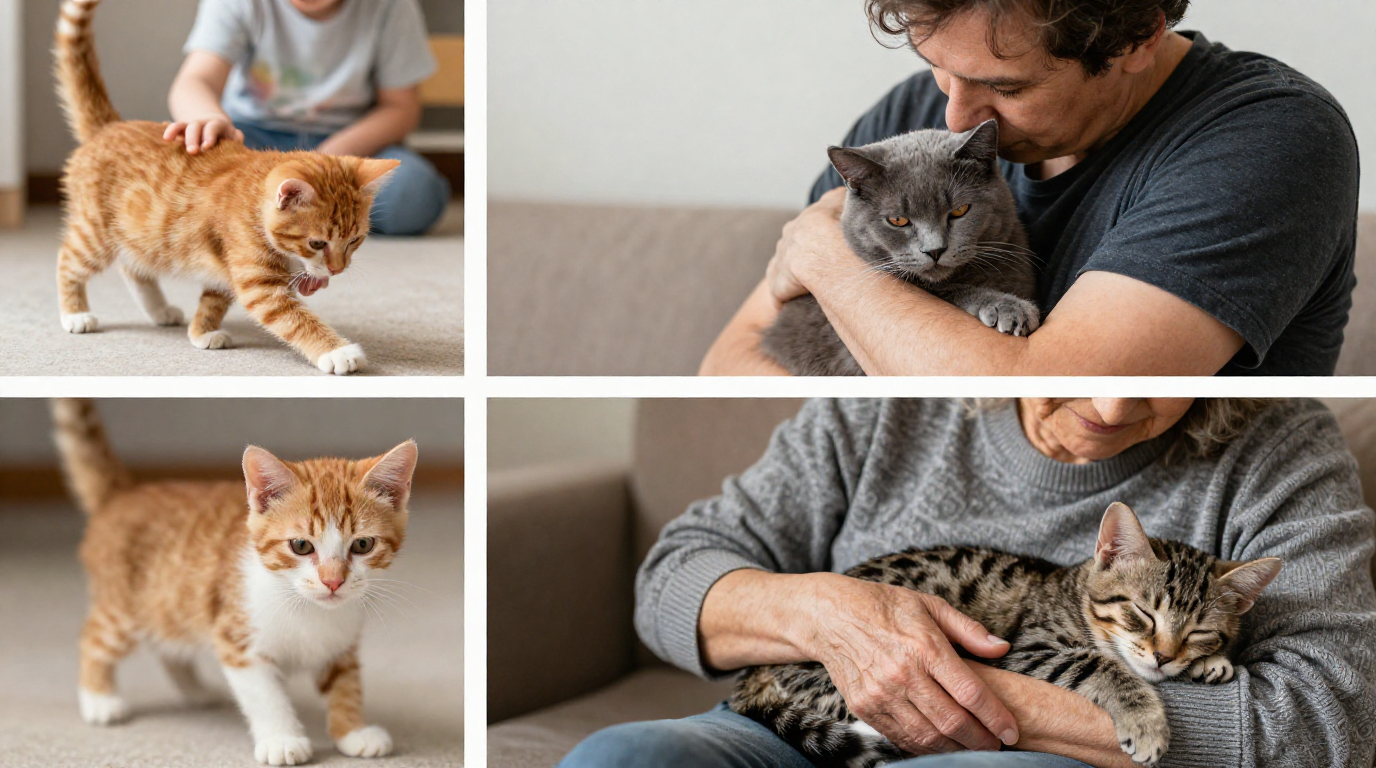 Como os Gatos Demonstram Amor: 10 Sinais que Você Precisa Conhecer