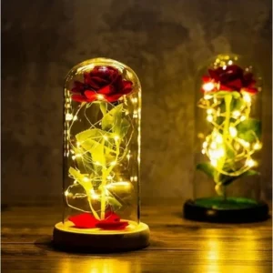 A Rosa Encantada Luminária Abajur