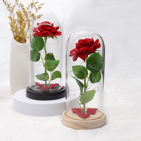 A Rosa Encantada Luminária Abajur - Imagem 3